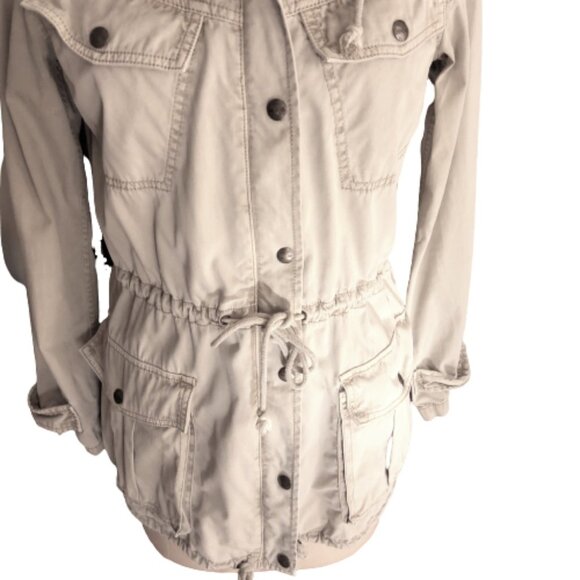 🌼host pick🌼 Aritzia Talula Trooper utility army jacket with hood - Picture 7 of 16